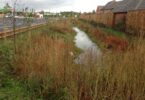 Integrated green and grey sustainable drainage system in a UK urban development