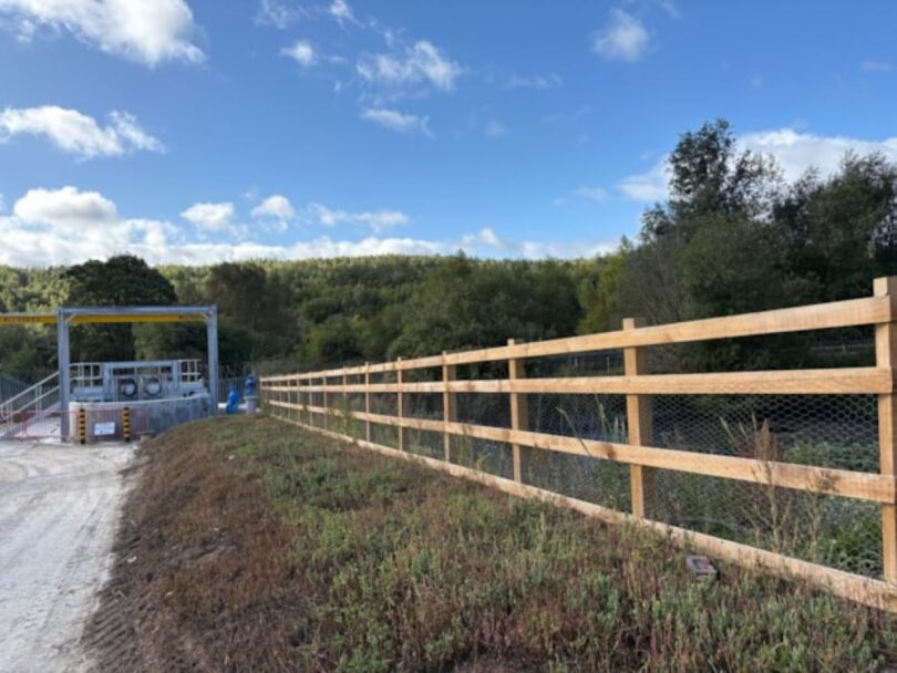 Yorkshire Water’s Worsbrough wastewater treatment site being upgraded with new storm tank and infrastructure improvements.