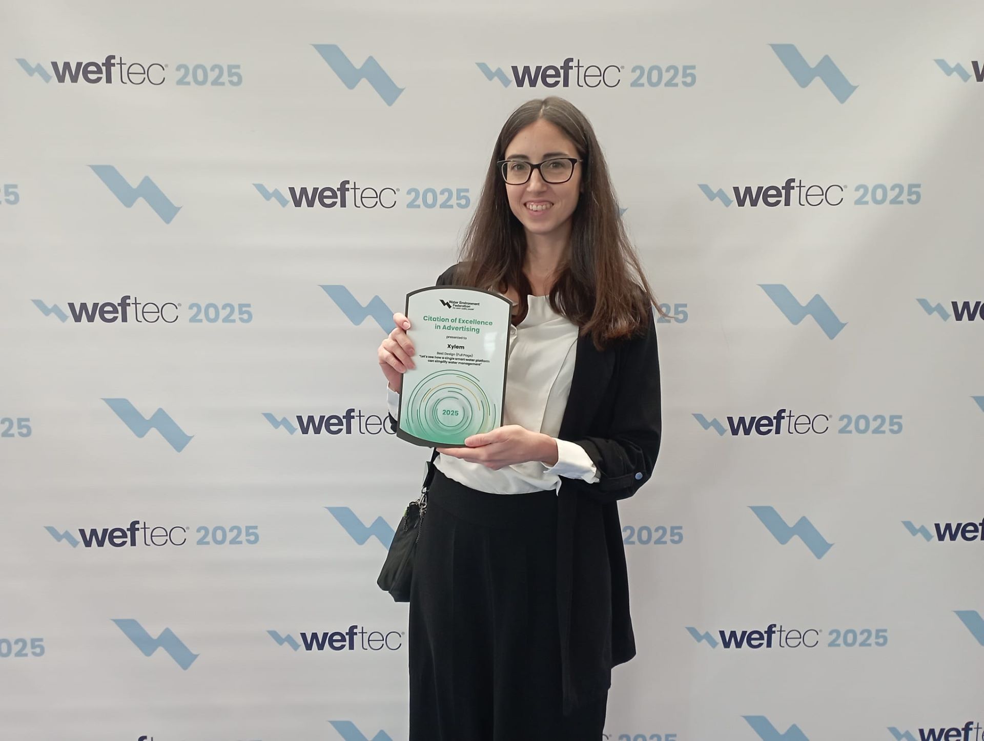 Xylem Vue recognised at WEFTEC 2025 for excellence in advertising design