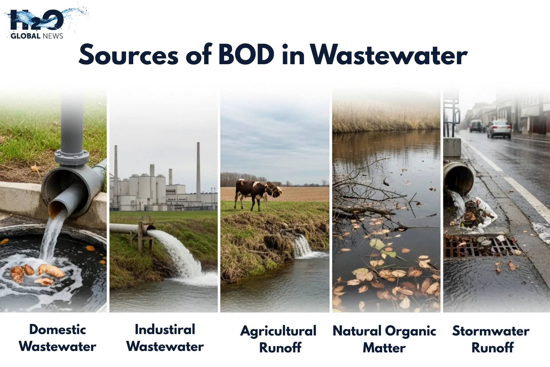 Sources of BOD in Wastewater